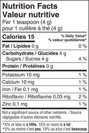 De la valeur nutritive