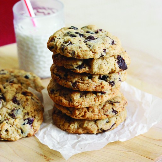 Biscuits à l’avoine, à l’érable, aux canneberges et au chocolat noir