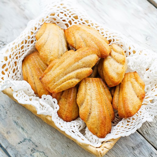 Corn & Chives Madeleines