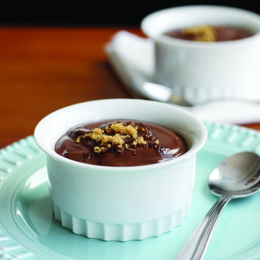 Pouding à l’érable et au chocolat noir